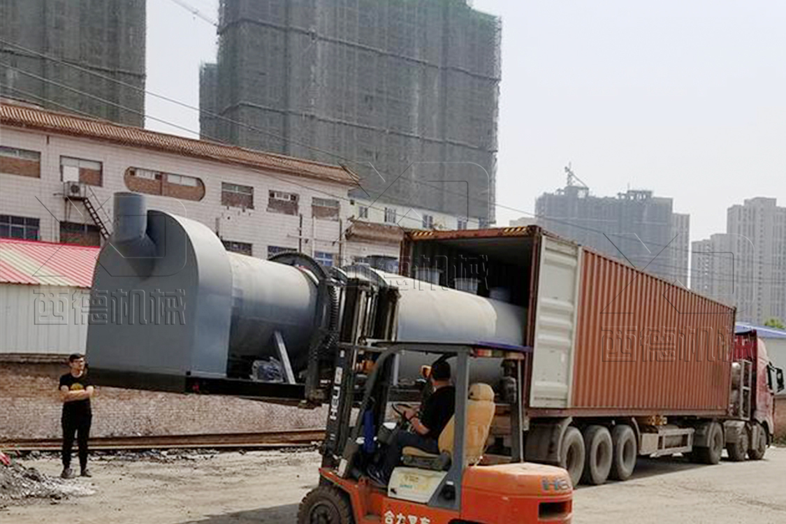 市政污泥連續式炭化爐