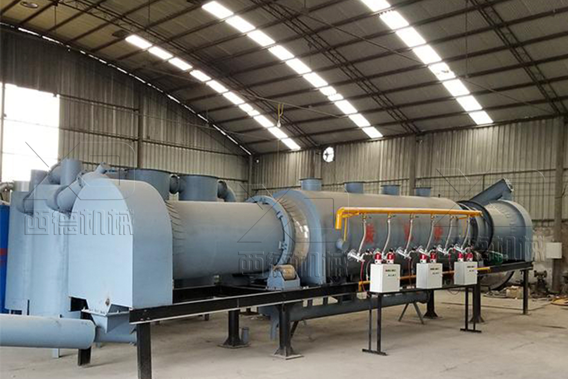 木材連續(xù)式炭化爐