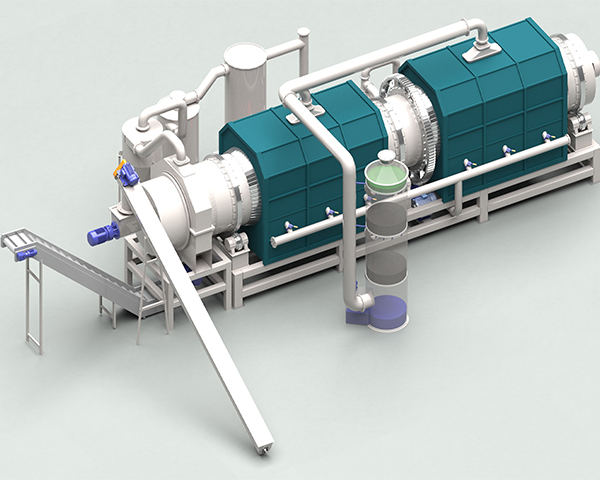 連續式炭化爐和間歇式炭化爐的區別？